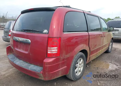2008 Chrysler Town & Country Touring из США, поврежденный, VIN 2A8HR54P38R711750
